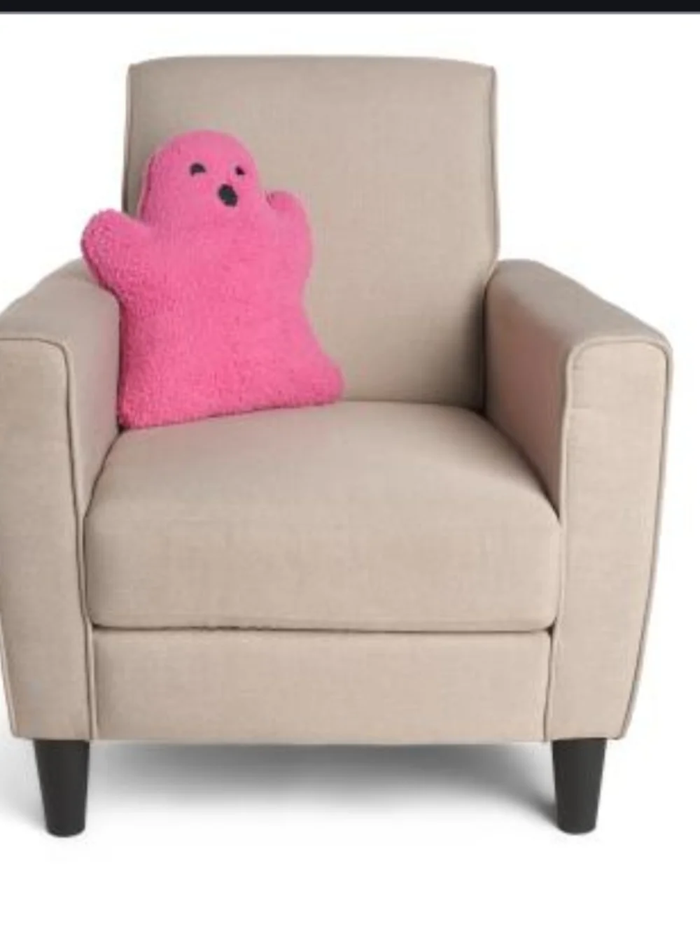 Plush Ghost Pillow Set - Pink Shades, Martha Stewart, NWT